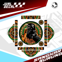 Stiker Sangkar Lovebird MURAI | Stiker Decal Tebok Lovebird