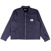 Shining Bright Chore Denim Jacket - Blue XXL