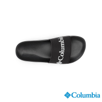 Columbia 哥倫比亞 男款- LOGO 拖鞋-黑色 UBM01660BK