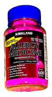 Kirkland Signature Allergy Medicine Diphenhydramine HCI 25 mg 600 EXP 06/2026