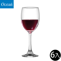 【Ocean】紅酒杯 255ml 6入組 Duchess系列(紅酒杯 玻璃杯 高腳杯)