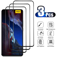 3 Pcs/Lot, Tempered Glass for Poco F5 F4 F3 Protective Film Poco X3 NFC Xiaomi Poco X4 GT Screen Protector Poco X5 F5 Pro Glass