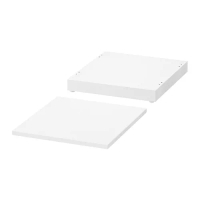 NORDLI 頂板/踢腳板, 白色, 40x47 公分