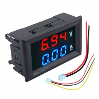 VOLT AMPERE METE R DIGITAL METER DC 100V 10A