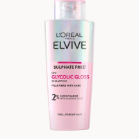 L'Oréal Paris Elvive Glycolic Gloss Sulphate Free Shampoo for Dull Hair 200ml