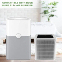 Replacement HEPA Filter for Blueair Blue Pure 211+ Air Purifier Combination of Particle and Carbon Filter Accessories