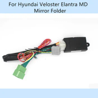 Car Automatically 2 Side Mirror Folder Foding Spread Kit For Hyundai Veloster Elantra MD