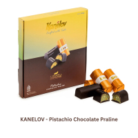 Kanelov - Pistachio Chocolate Praline - Cokelat Praline ala Belgia