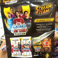 [Update Multipack #1 Túi Thẻ Cầu Thủ Bóng Đá Match Attax Update Mega Multipack Scream Team Mùa 2025/