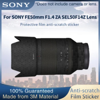 Lens protective film For SONY FE50mm F1.4 ZA SEL50F14Z Lens Skin Decal Sticker Wrap Film Anti-scratch Protector Case