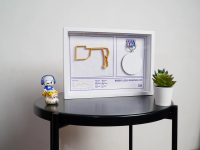 medal display frame kit mandiri jogja marathon 10k 2024 (self install tanpa medali)