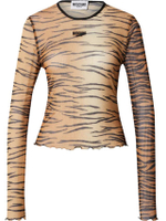 เสื้อยืด THE TIGER STRIPES UPPER BODY GARMENT MULTI สี BROWN