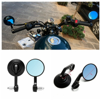 春風150NK 250NK 400NK 650NK改裝CNC手把后視鏡車把鏡把手反光鏡