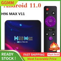 LZD H96 MAX V11 Set Top    Android 11.0 RK3318 4G/64G 5GWiFi 4k HD   Bluetooth