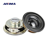 Aiyima 2PCs 1.5inch 40mm  Portable speakers 4ohm 3W full frequency stereo sound small HiFi speaker