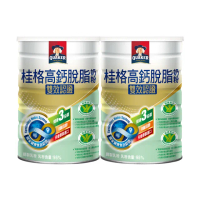 【QUAKER桂格】雙認證高鈣奶粉1500gX2罐