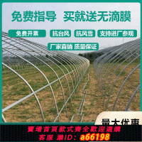 【台灣公司 可開發票】蔬菜溫室大棚庭院農用家用花房橢圓室外全套戶外簡易定制遮陽保溫