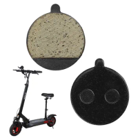 2/4pcs Disc Brake Pad For M4 10 Inch Escooter Metal + Resin Brake Pads Friction Replacement Electric Scooter Accessories