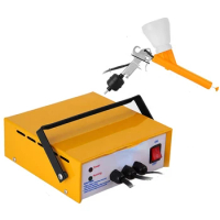 Electrostatic Powder Coating System PC03-5 3.3W Electric Spray Gun Painter 5cfm Powder Coating Gun Yellow Paint Tools