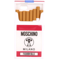 MOSCHINO Fashion Kills 香菸盒造型橡膠 iPhone6 手機殼
