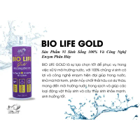 VI SINH SỐNG BIO LIFE GOLD- Làm trong nước, khử độc, phân huỷ chất thải