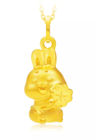 CHOW TAI FOOK Jewellery Chow Tai Fook 999 Pure Gold Chinese Zodiac Pendant -  Rabbit R31397