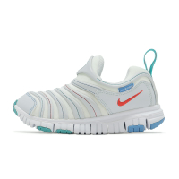 Nike 毛毛蟲鞋 Dynamo Free PS 中童 童鞋 灰 藍 無鞋帶 休閒鞋 343738-105