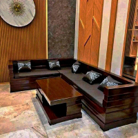 kursi tamu minimalis model L kursi box
