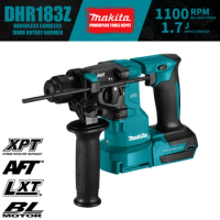 Makita DHR183Z Brushless Cordless 18mm Rotary Hammer SDS-Plus 18V Power Tools 1.7J DX16