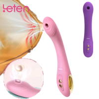 Leten Masturbator Heatable Powerful Sucker Vagina Vibrator Nipple Sucking G-spot Stimulator Adults Erotic Sex Toys for Women