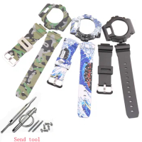 Needle buckle resin watch strap for men and women GW6900DW6600 6900 case accessories