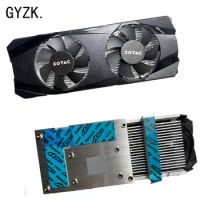 New For ZOTAC GeForce GTX1050 1050ti 1650 2/4GB LP Graphics Card Replacement Fan panel with fan