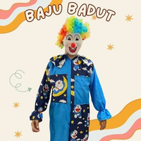Kostum Baju Badut Doraemon Topeng Wig