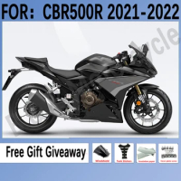 For HONDA CBR 500R 21 22 Painted Motorcycle Fairing Bodywork Kit Fits ABS For Honda CBR500R 2021 2022 set Gray