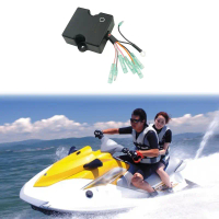 ECU CDI Pencucuhan, 62T-85540, untuk Enjin Jet Air Yamaha Wave Runner VX700, RA700, SJ700, WB700, Mo