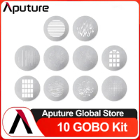 Aputure 10 GOBO Kit for Spotlight Mount Photography Accessories for Video Studio
