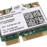 Wireless Adapter Card for Intel 2200BGN 2200BNHMW Wi-Fi Adapter Half Mini PCI-e pcie Wireless Wifi Wlan card