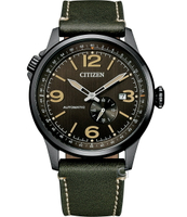 CITIZEN 星辰錶 Mechanical 城市叢林 機械錶 NJ0147-18X -42mm-古銅面皮革【刷卡回饋 分期0利率】【APP下單22%點數回饋】