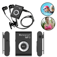 Mini Waterproof Swimming MP3 Player Sports Running Riding HiFi Stereo Music MP3 Walkman Music MP3 Player with FM Radio Clip