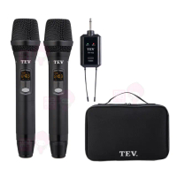 【TEV】TR-102(UHF一對二 16CH 攜帶式無線麥克風)
