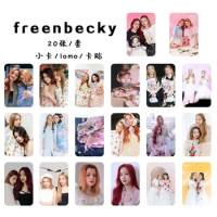 Freenbecky Same Collection of Beautiful Photo Albums Pearlescent Small Cards Frosted Hand Feel Stickers 20 Pieces Per Set
