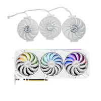 New white 3pcs/set 95mm 7PIN CF1010U12S RTX3090 CPU cooling fan for ASUS ROG STRIX RTX 3070 3080 Ti 3090 graphics card cooling