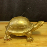 Factory Wholesale Seiko Pure Copper Turtle Decoration Brass Large Thousand-Year Turtle Copper Birthday Turtle Home Living Room G