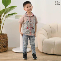 Bill Kemeja Batik Anak Cowok Couple Family Set Baju Anak Laki-laki Pria CNY Imlek