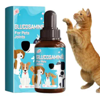 Hip And Joint Glucosamine 50ml Liquid Glucosamine Pet Care Drops Non-Irritating Dog Body Care Products Hip &amp; Joint Glucosamine
