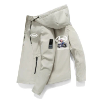 Best selling ARAI men's casual sunscreen motorcycle jacket men's outdoor hooded windbreaker jacket 2024 new classic style jacket