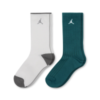 Nike 襪子 Jordan Lightweight 大童 長襪 白 灰 綠 中筒 喬丹 穿搭 休閒 JD2343024GS-001