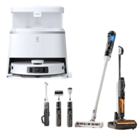 【ECOVACS 科沃斯】T30 PRO恆動貼邊零纏繞全能掃地機器人+Tineco 添可 Switch S6多工全機速乾洗地吸塵器