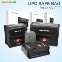 Sunnylife Explosion-proof LiPo Safe Bag Battery Protective Storage Bag for DJI MAVIC 2 PRO &amp; ZOOM Drone