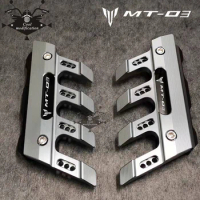 For Yamaha MT03 MT-03 MT 03 Motorcycle Accessories CNC Aluminum Front Mudguard Anti-Drop Slider Protector Cover